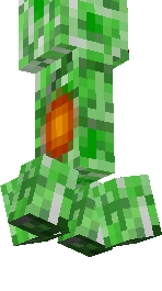 Creeper with a hole