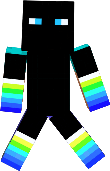 Preview of texture: enderman colorido