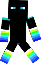 enderman colorido