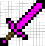 pink sword