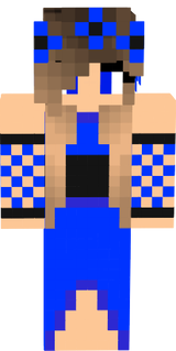 Blue Little Carly In A Dress