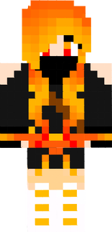 Fire ninja girl