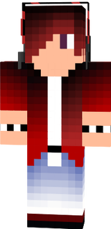 The dark red