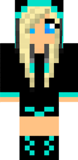 girl in black