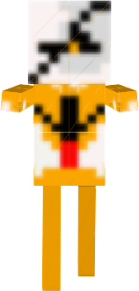 a golden skeleton