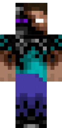 Preview of texture: Enderman-Herobrine