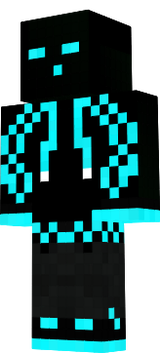 blue man