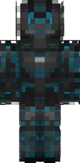 neon tech Iron Man