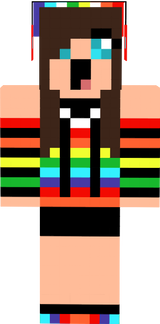 Rainbow girl
