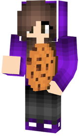 I eat a cookie