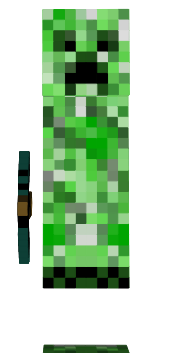 Preview of texture: creeper face!