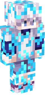 lighning killua minecraft skin