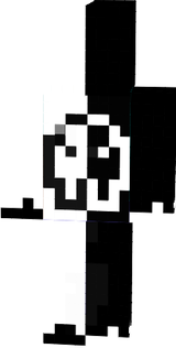 white and black