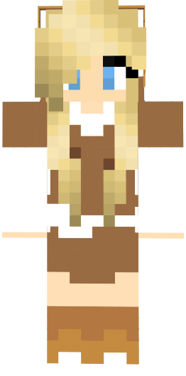 Preview of texture: Minecraft x_KobraGirl_x aka Michaela (Brot Outfit)