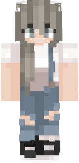 overalls girl