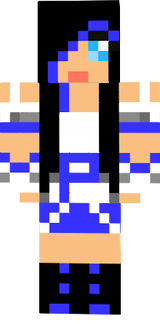 blue girl