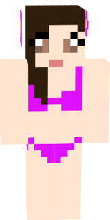 girl in bikini by me