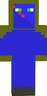 blue man