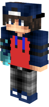 RAFLI BLUE AND RED SKIN