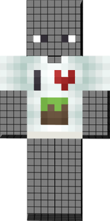 by Encher Jacket "I love minecraft"