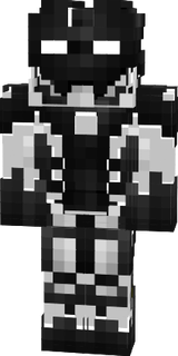 white and black man