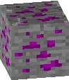 Purple stone ore