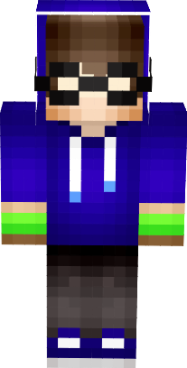 Preview of texture: Minecraft ShadowYT Blender skin