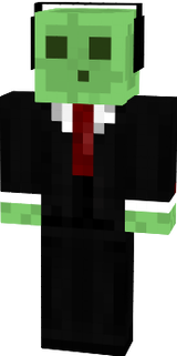 Slime with headphones