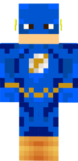 kid flash blue