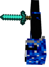 a blue creeper