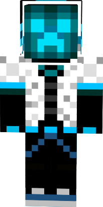 Preview of texture: blue techno creeper