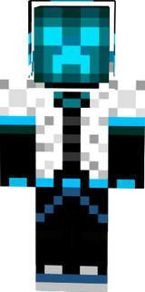 blue techno creeper