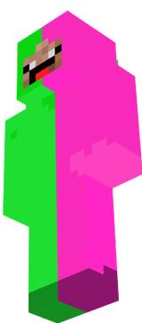 pink and green
