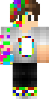 skin multicouleur