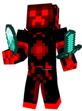 chaos gamer creeper skin