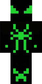 green,blacke Spider man