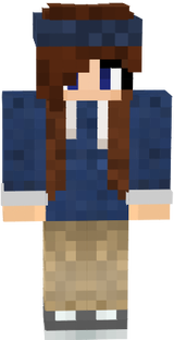 Mädchen Logo Skin