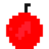 red apple