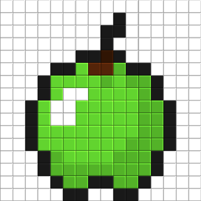 Preview of texture: green apple