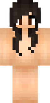 brown girl short long hair base