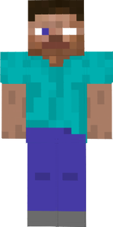 steve and herobrine