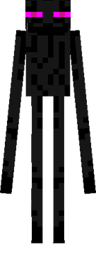 enderman atacking