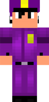 el hombre morado