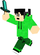 Creeper tech style(includes the face!)