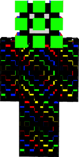Rubik's cube with face