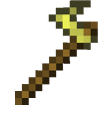 Broken Gold Hoe