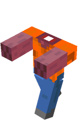 Zombie Orange-Steve (No-Head)