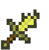 Broken Gold Sword