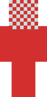 Checkard person