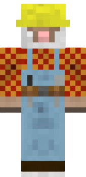 Preview of texture: bob the builder sheep